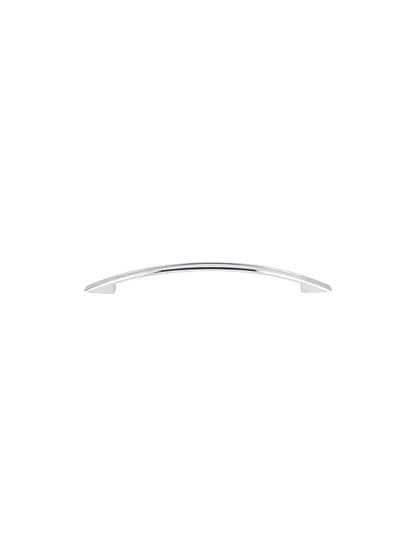 Tango Cut-Out Cabinet Pull - 7 1/2 inch Center-to-Center in Polished Chrome.